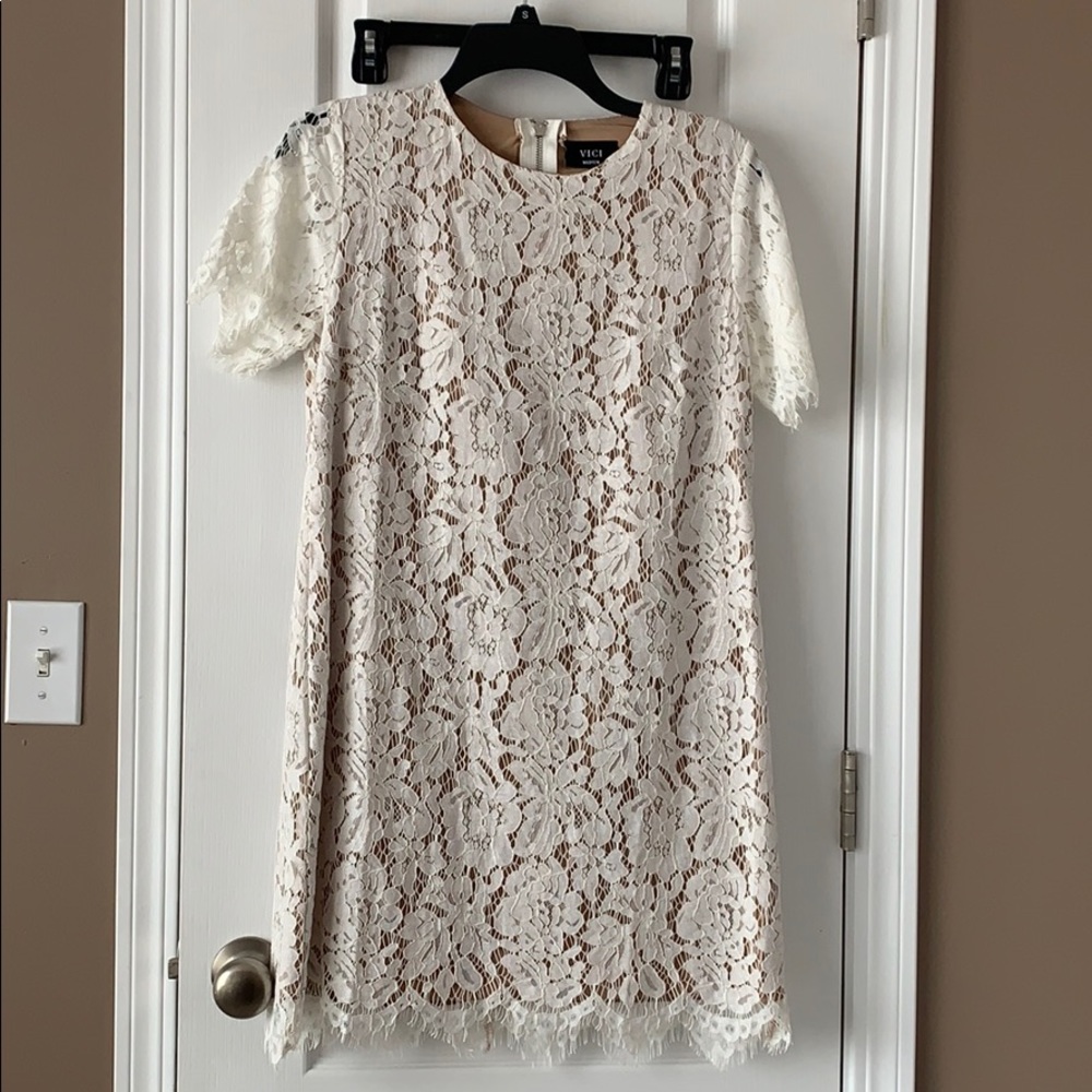 Never Worn Vici Bridal Sheath Dress